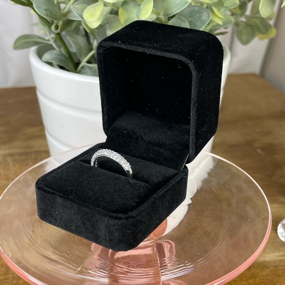 1/2CT Sapphire ring Silver .925 - Picture 10 of 10